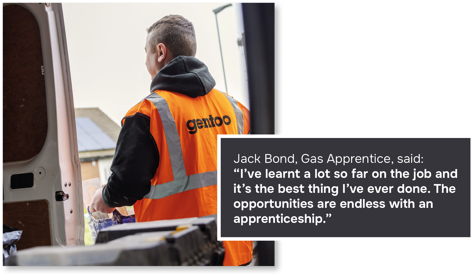 Jack Bond apprentice quotation